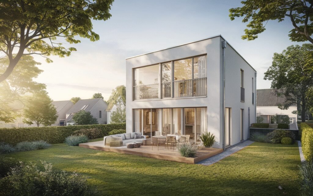 Vue d'une maison à vendre à Saint-Germain-lès-Corbeil