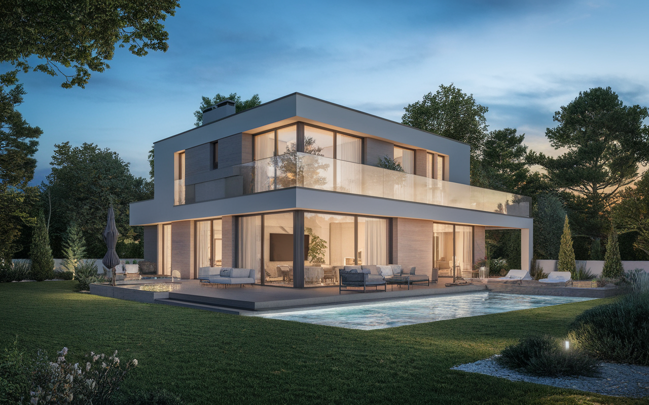 Vue d'une maison à vendre à Saint-Germain-lès-Corbeil