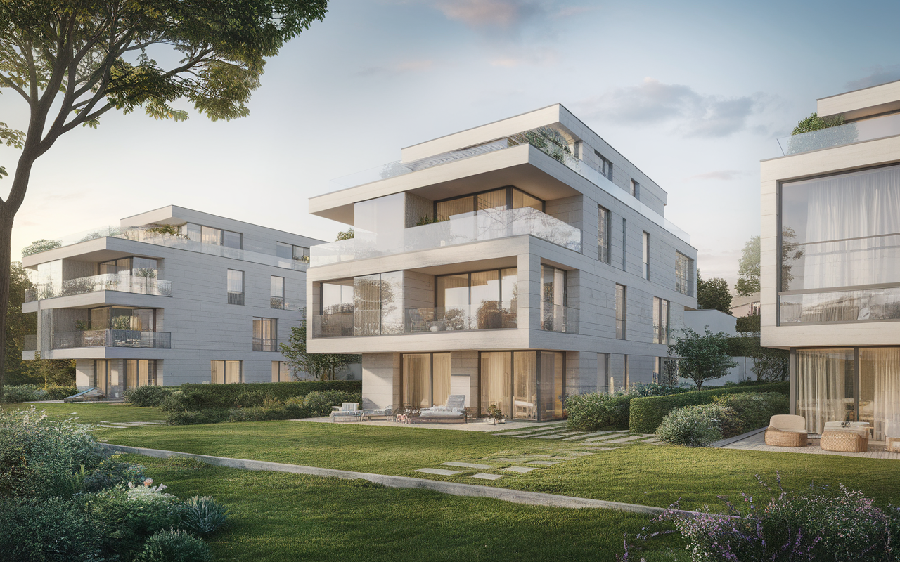 Façade de la Résidence Windsor située à Corbeil-Essonnes