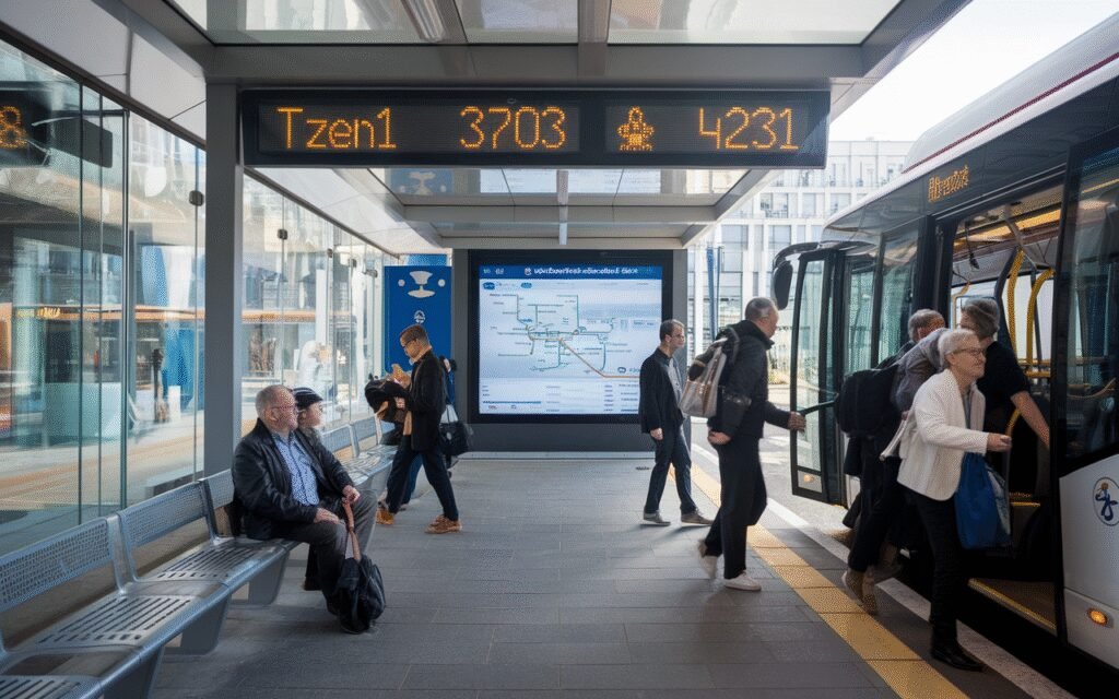 Bus et transports en commun disponibles à Saint-Germain-lès-Corbeil