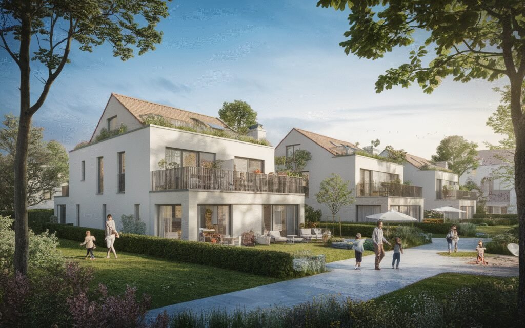 Vue d'un programme immobilier neuf à Saint-Germain-lès-Corbeil