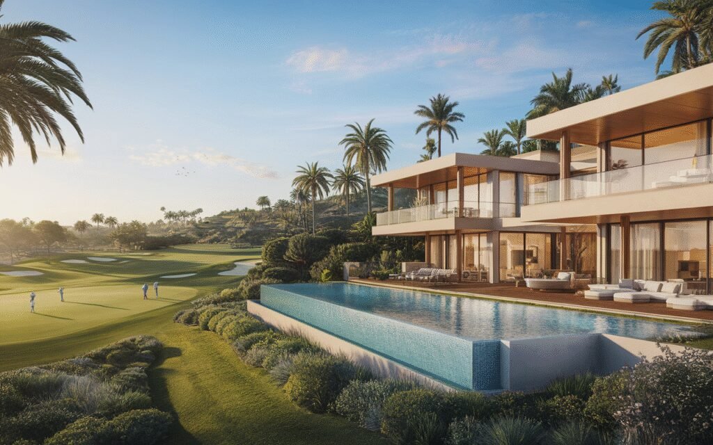 Vue d'un bien immobilier au Domaine du Golf destiné à l'investissement locatif