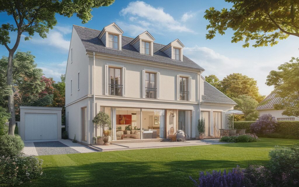 Façade d'une maison familiale en vente à Épinay-sur-Orge dans le 91250