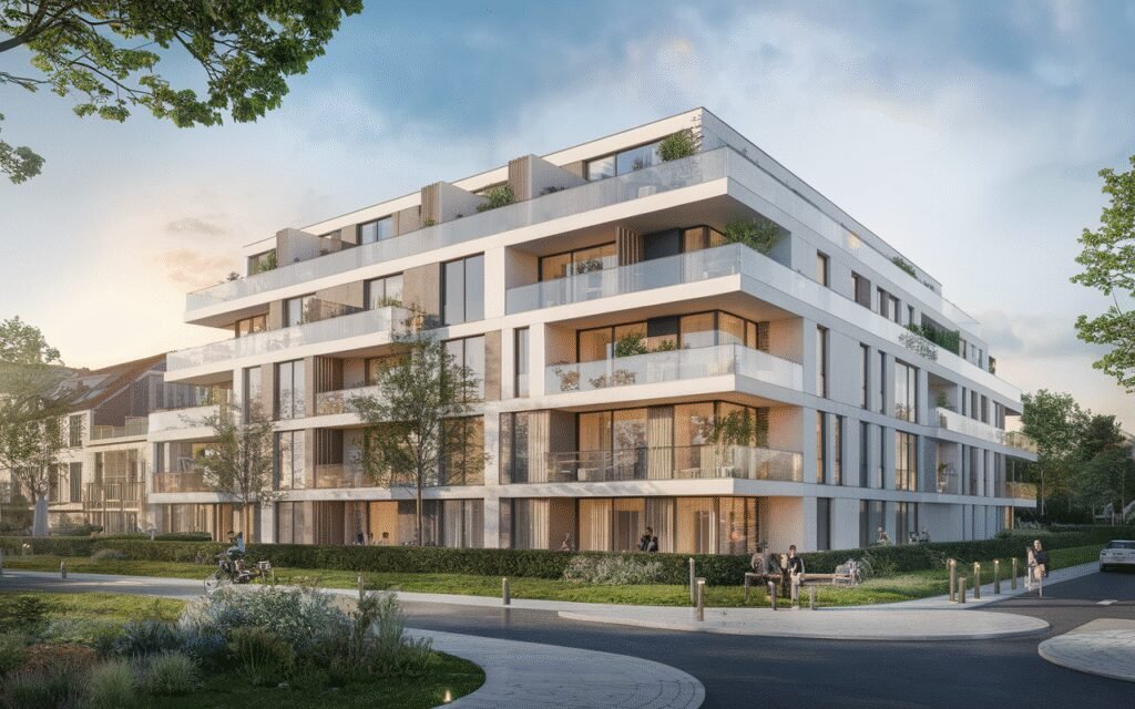 Vue d'ensemble d'un programme immobilier neuf à Saint-Germain-lès-Corbeil