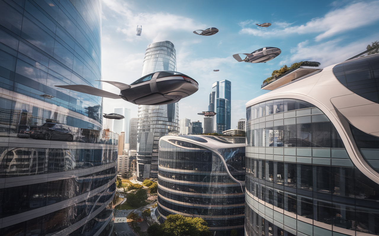 Vue du projet urbain à Saint-Germain-lès-Corbeil avec aménagements modernes