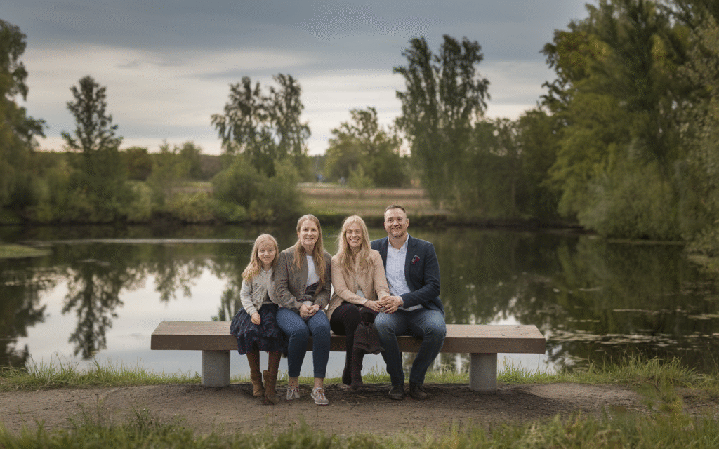 Vue paisible de Saint-Germain-lès-Corbeil illustrant la qualité de vie