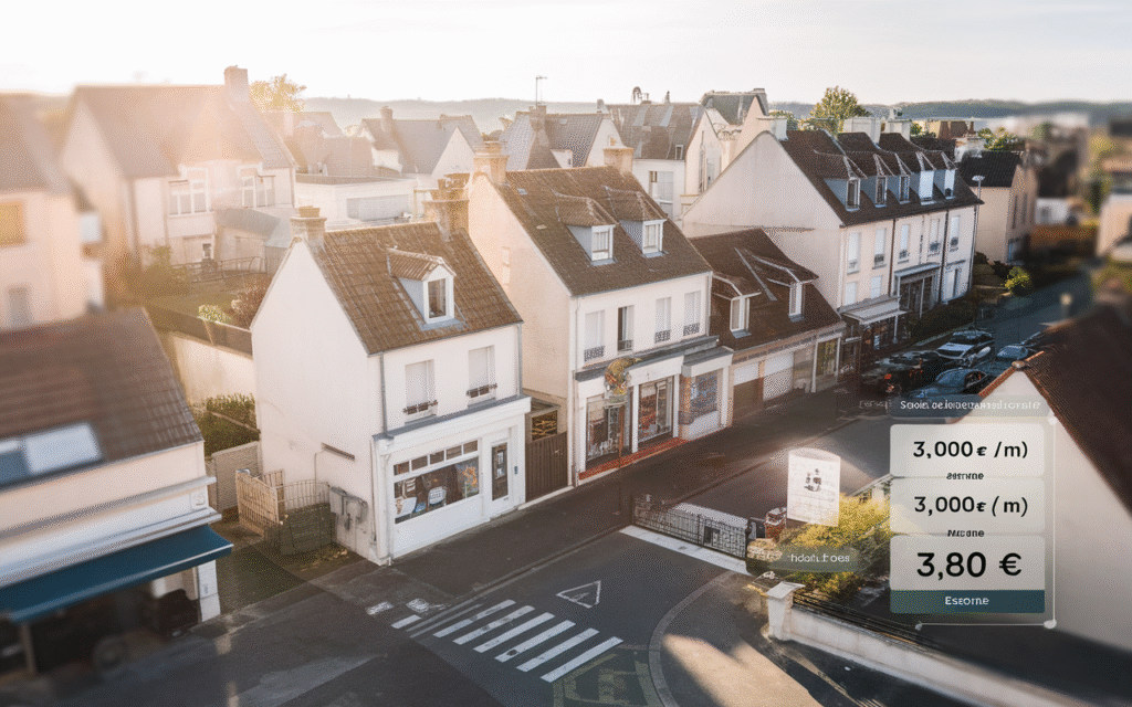 Estimation du prix au mètre carré Rue de la Poste à Saint-Germain-lès-Corbeil centre-ville