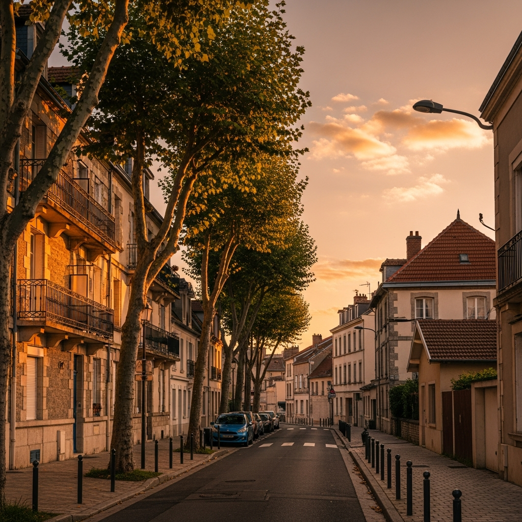 Vue d'un monument historique à Saint-Germain-lès-Corbeil