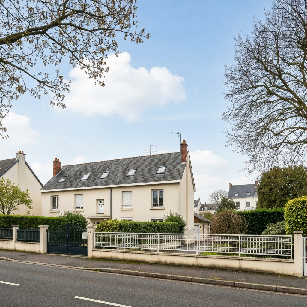 Vue de l'hébergement touristique à Saint-Germain-lès-Corbeil